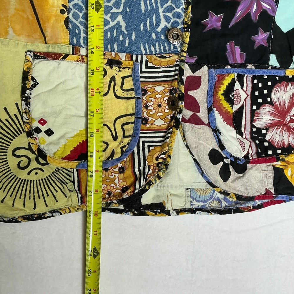 Sacred Threads Patchwork Jacket Bohemian Festival… - image 7
